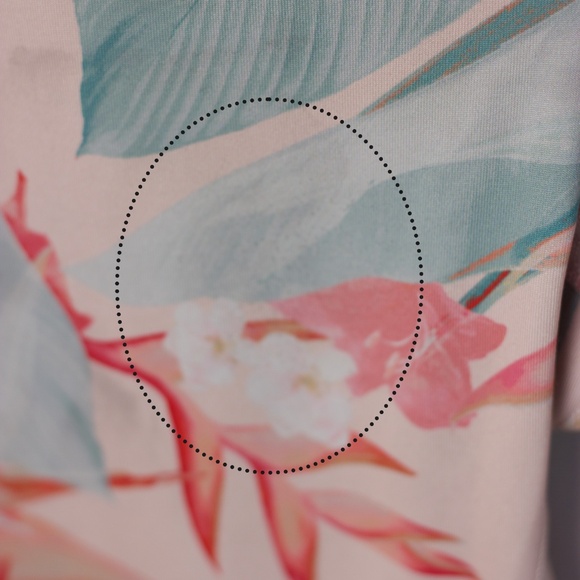 Old Navy Active leggings -  Kids Size 14/ XL - Pink melange with netting detail - Picture 8 of 9